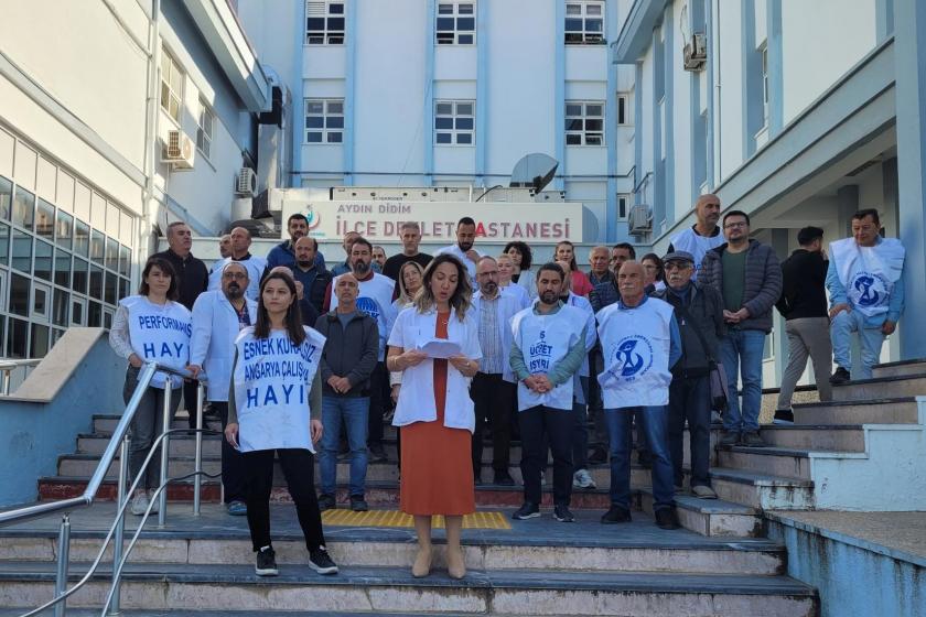 Didim Devlet Hastanesi’nde iş bırakma: Halkın sağlık hakkı ve haklarımız için mücadeleye devam edeceğiz