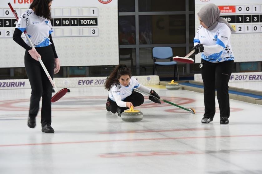 Türkiye Milli Kadın Curling Takımı, dünya şampiyonasında mücadele edecek