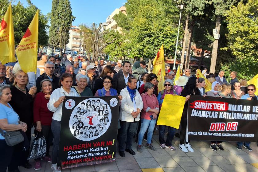 Ortaca’da Suriye’deki Alevi katliamı protesto edildi