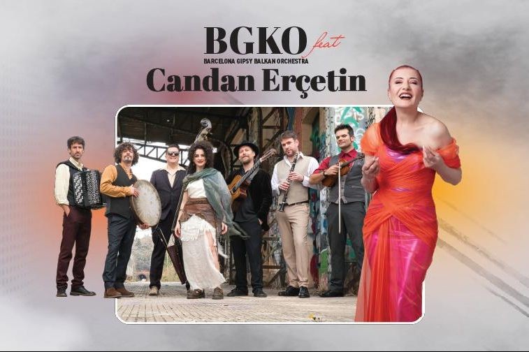 Candan Erçetin, Barcelona Gipsy Balkan Orchestra ile konser verecek