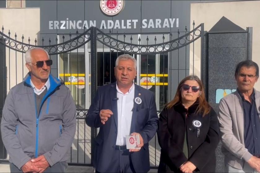 EMEP Genel Başkanı Aslan İliç duruşmasına katıldı: Gerçek bir adalet ve gerçek bir yargılama istiyoruz