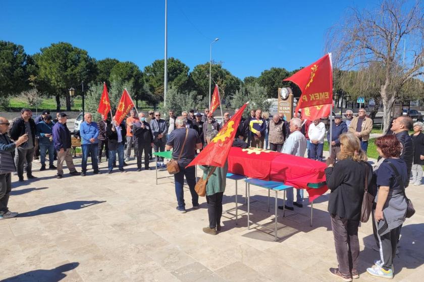 EMEP üyesi Haydar Çopur son yolculuğuna uğurlandı