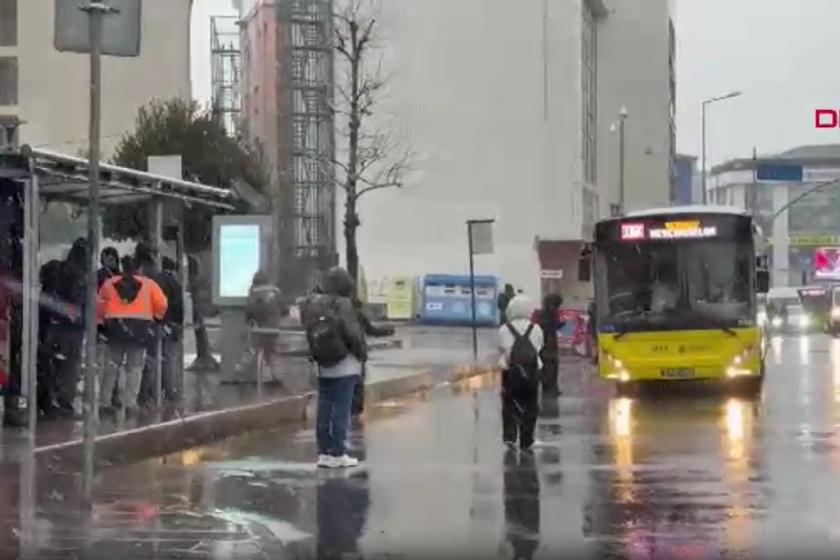 İstanbul'un yüksek kesimlerinde kar yağışı başladı