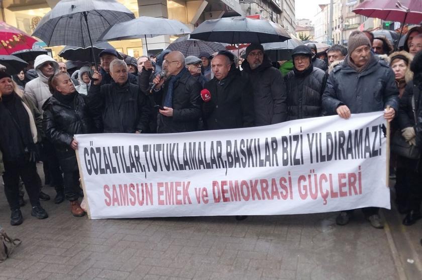 Samsun Emek ve Demokrasi Güçleri: "Halkın iradesi teslim alınamaz!"