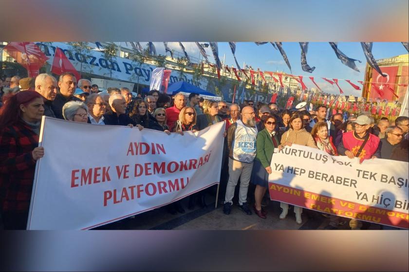 Aydın Emek ve Demokrasi Platformu’ndan 'acil demokrasi' çağrısı