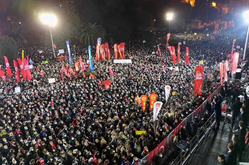 Saraçhane eyleminde gençlerden 'genel grev' çağrısı