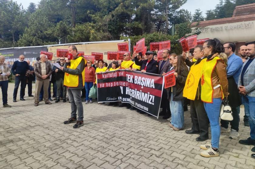 Eskişehir Emek ve Demokrasi Platformu: “Kentimizde direnen üniversite öğrencilerimize sahip çıkıyoruz!”