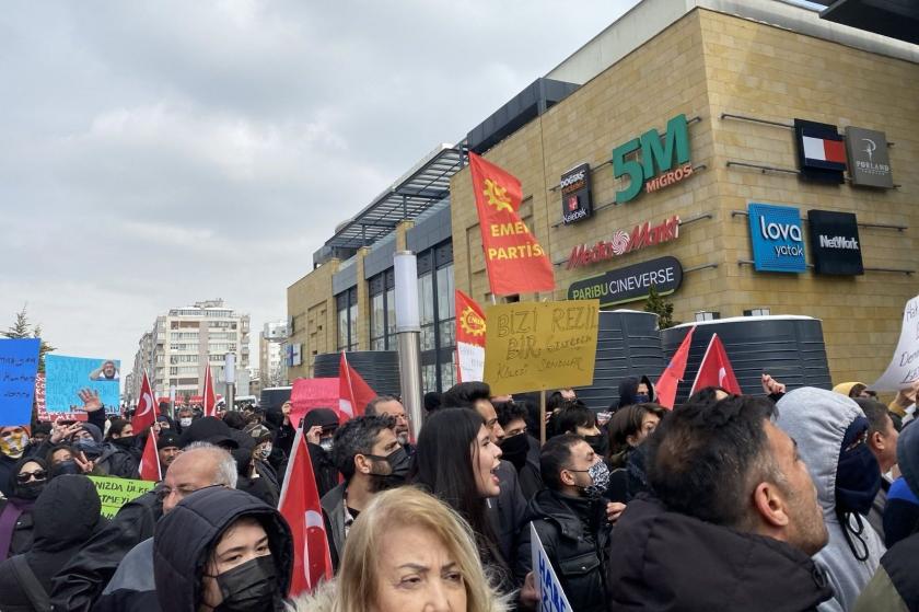 Kayseri’de eyleme katılan 5 kişi tutuklandı