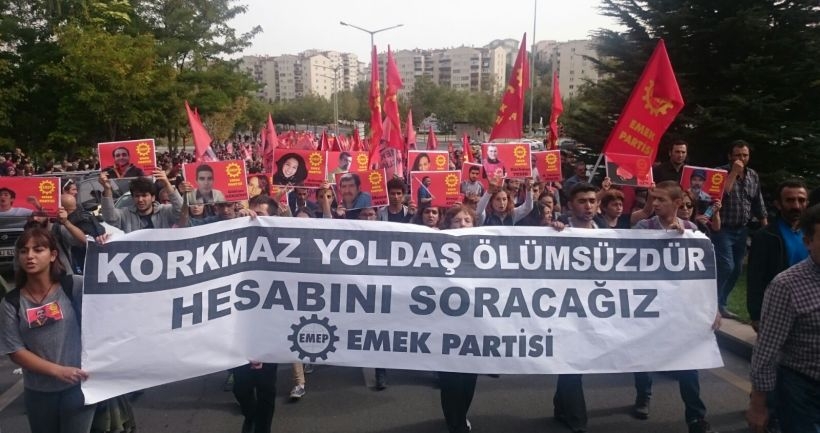 EMEP GYK Üyesi Korkmaz Tedik Ankara'da toprağa verildi