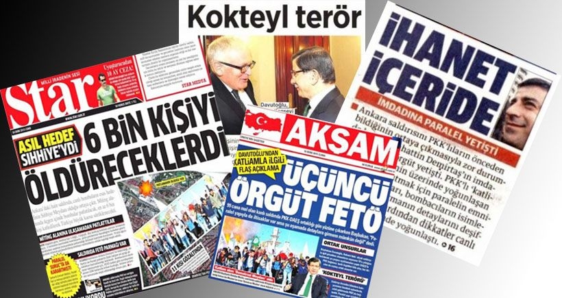 Yandaş medya, AKP'yi aklama çuvalına Gülen Cemaati'ni de sıkıştırdı