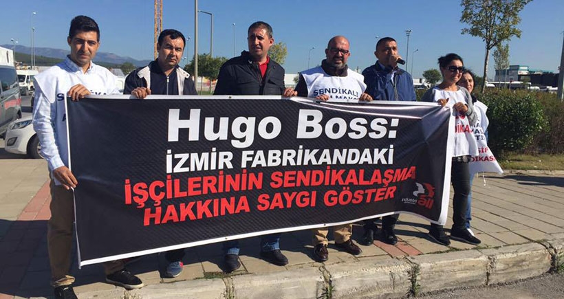 Hugo Boss sendikalı işçi atıyor