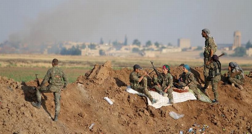 YPG: TSK, Tel Abyad'daki mevzilerimize saldırdı