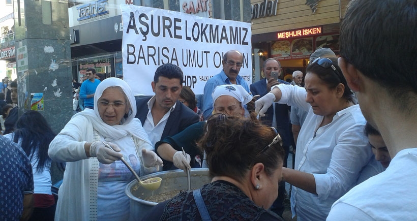 Antalya’da HDP’den birlik aşuresi.