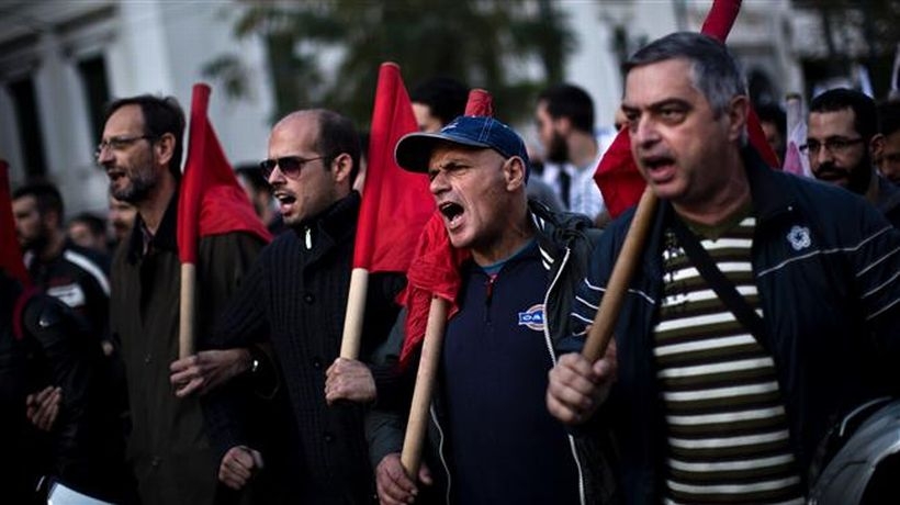 SYRIZA politikalarına emekçi tepkisi sürüyor: Komşuda bir genel grev daha