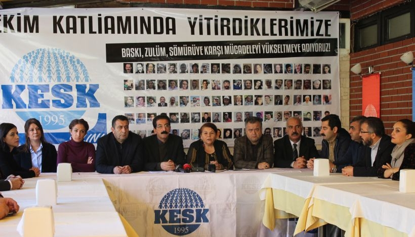 KESK 20. yılını Ankara'da yaşamını yitirenlere adadı: Tüm sorumlular açığa çıkarılsın