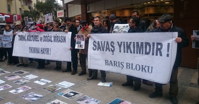 İzmir Barış Bloku: Bir halkın tarihi de yok ediliyor