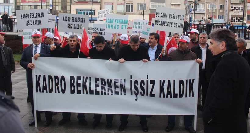 Gaziosmanpaşa Belediyesi işçileri kadro beklerken işsiz kaldı