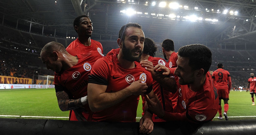 Galatasaray, Gaziantepspor'u 3-1'le geçip çeyrek finalist oldu