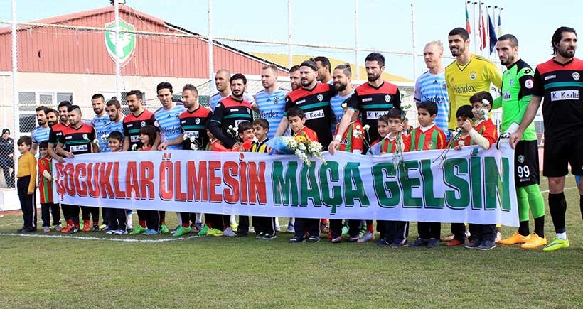 Amedspor: Çocuklar Ölmesin Maça Gelsin