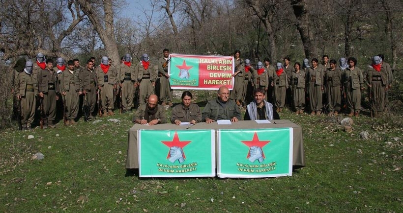 PKK ve MLKP dahil 10 örgüt, Halkların Birleşik Devrim Hareketi'ni kurdu