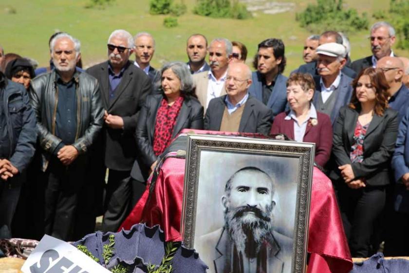 Dersim'de katledilenlerin kemikleri, toprakla buluştu