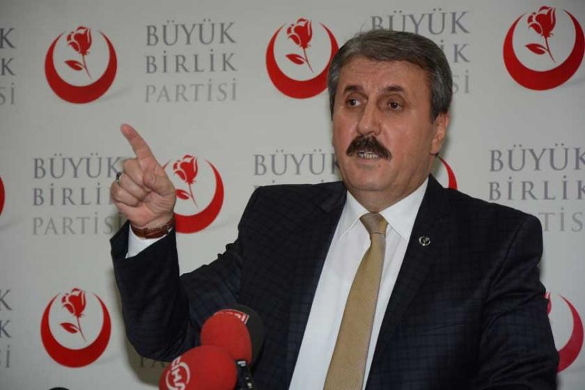 BBP Genel Başkanı Destici: Referandumda 'Evet' diyeceğiz