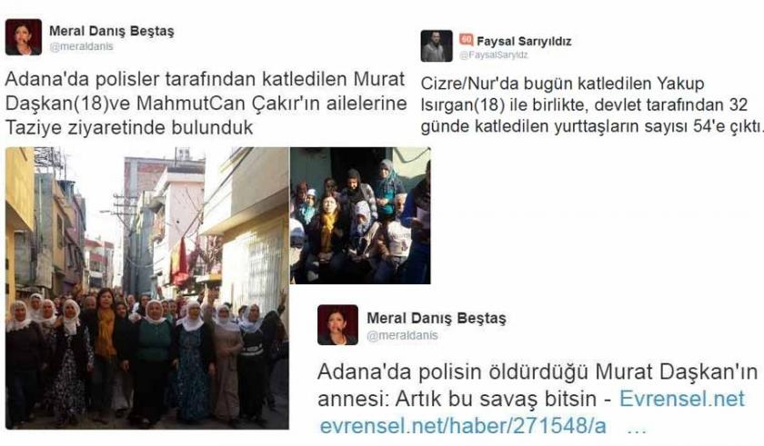 Tweet atan HDP'li vekillerin de dokunulmazlığı kaldırılıyor