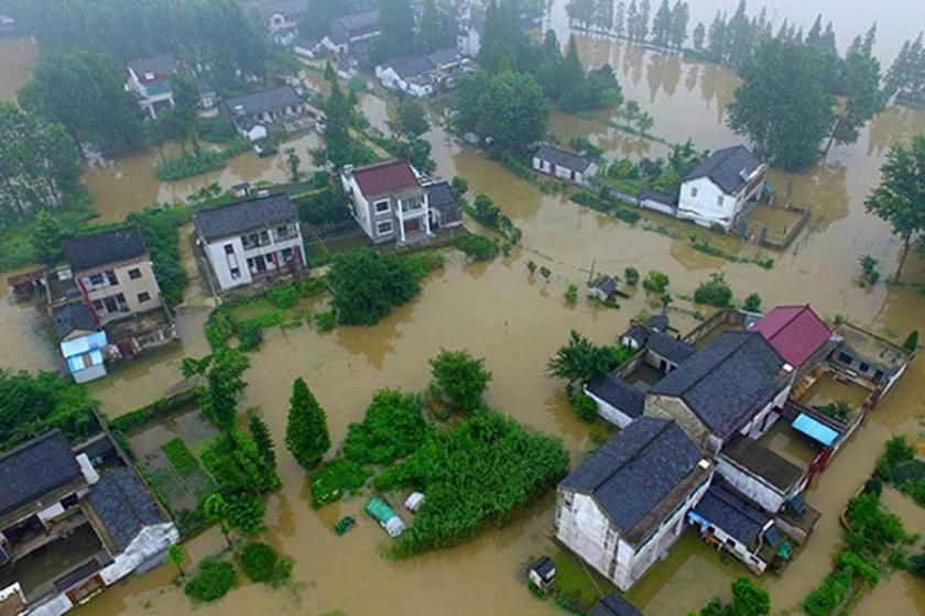 Çin'deki sel felaketinde ölenlerin sayısı 128'e yükseldi