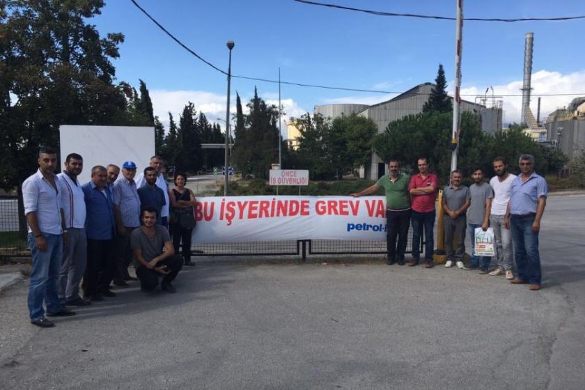 Gemlik Gübre'de grev kararlılıkla sürüyor