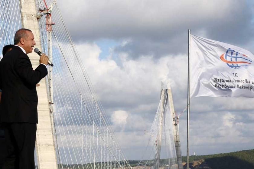 Cumhurbaşkanı Erdoğan, 'intihar' dediği 3. köprüyü açtı