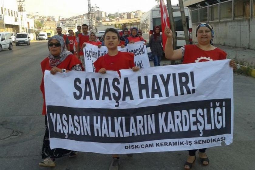 Cam Keramik-İş: Hakların ve barış için daha fazla ses çıkart