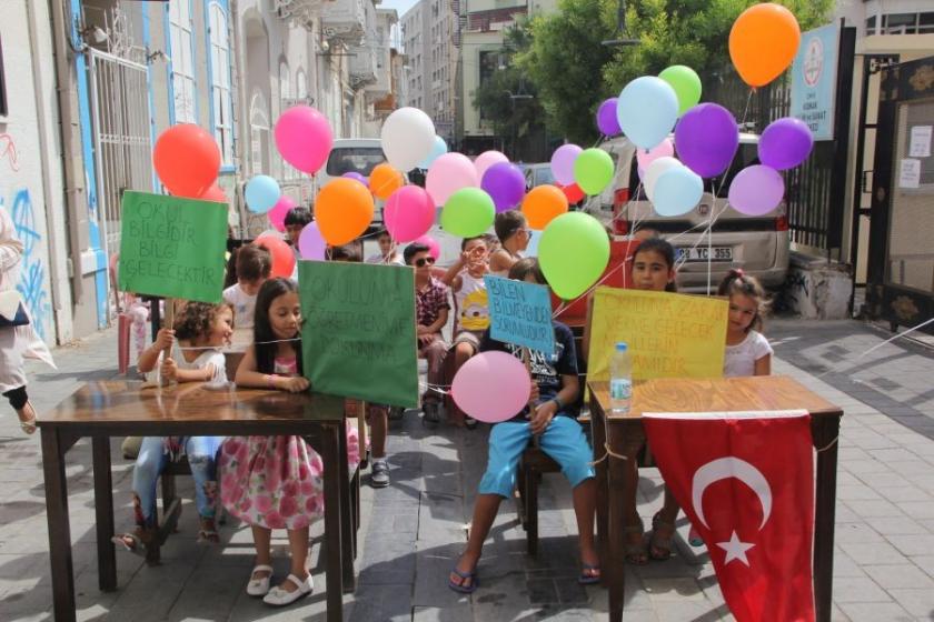 Salih İşgören İlkokulu öğrencileri okullarını istiyor