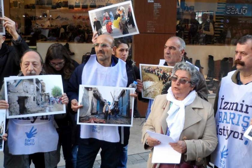 Yazar Sevim Dinç barış talep ettiği için gözaltında