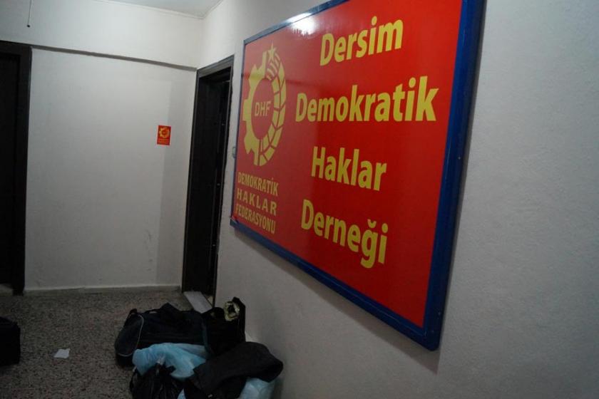 Dersim'de derneklere baskın