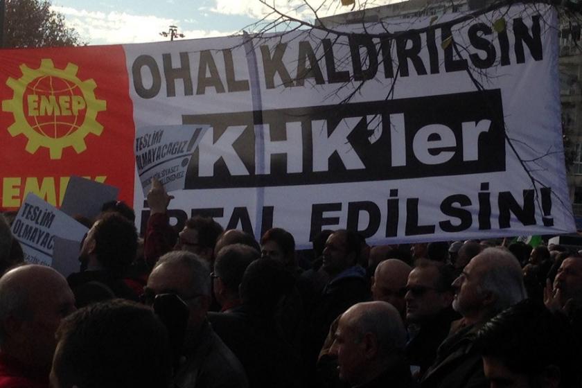 ‘OHAL anayasası değil, demokrasi istiyoruz’