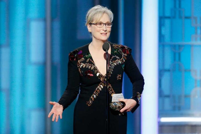 Altın Küre'ye Meryl Streep'in Trump eleştirisi damga vurdu