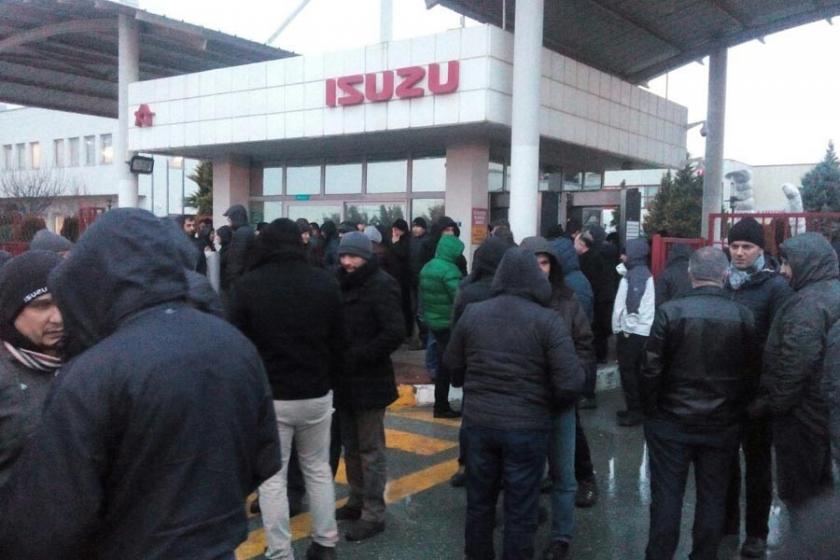 Isuzu işçileri dayatmaya karşı direnişe başladı