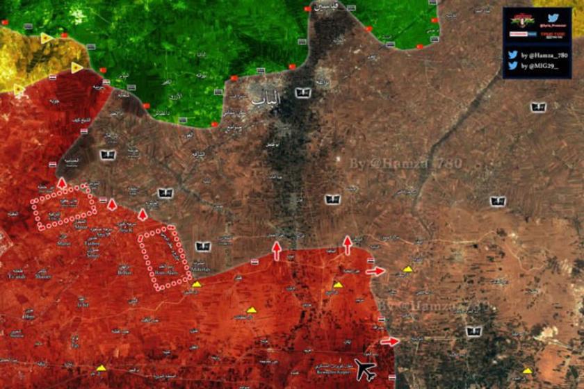 Suriye ordusu, el Bab'a yaklaşıyor