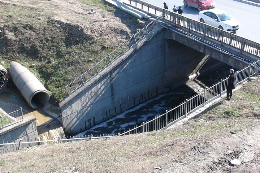 Atık su kanalında ceset bulundu