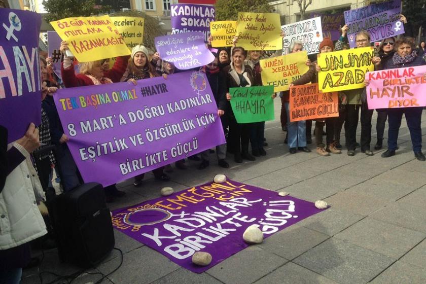 Kadınlar 8 Mart öncesi ‘birlikte güçlüyüz’ dedi