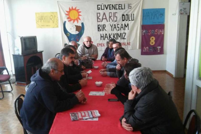 Antep’te HDP heyetinden EMEP’e 'referandum' ziyareti