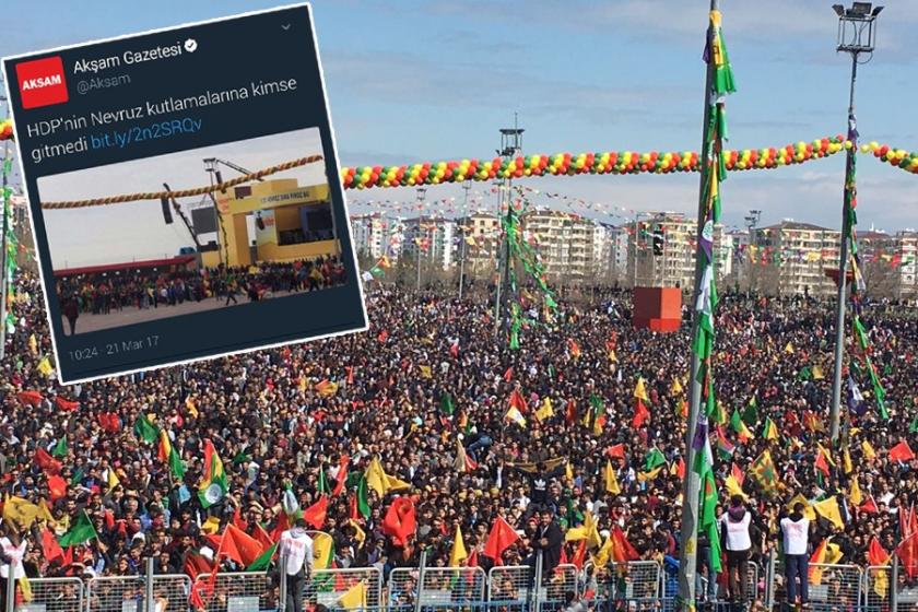 Akşam'a göre Newroz'a kimse gitmedi!