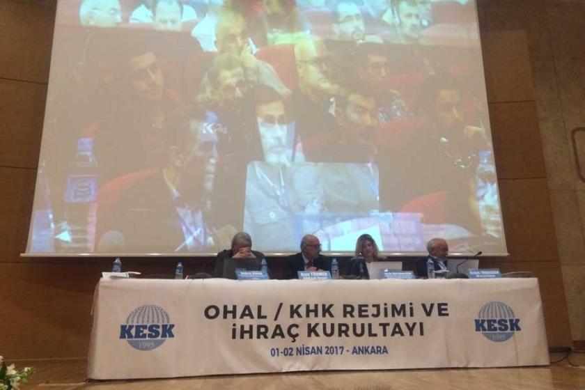 'OHAL rejimi ve kamu emekçileri ihraç kurultayı' başladı