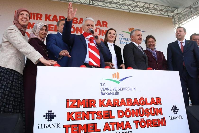 Yargı süreci bitmeden kentsel dönüşüm temeli attılar