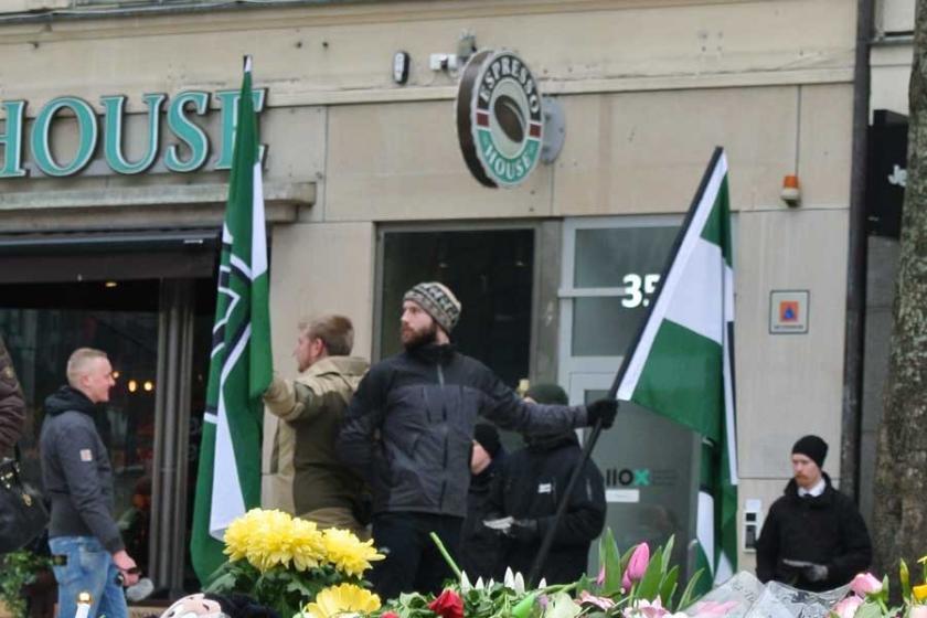 Stockholm’de Nazilerden ırkçı provokasyon