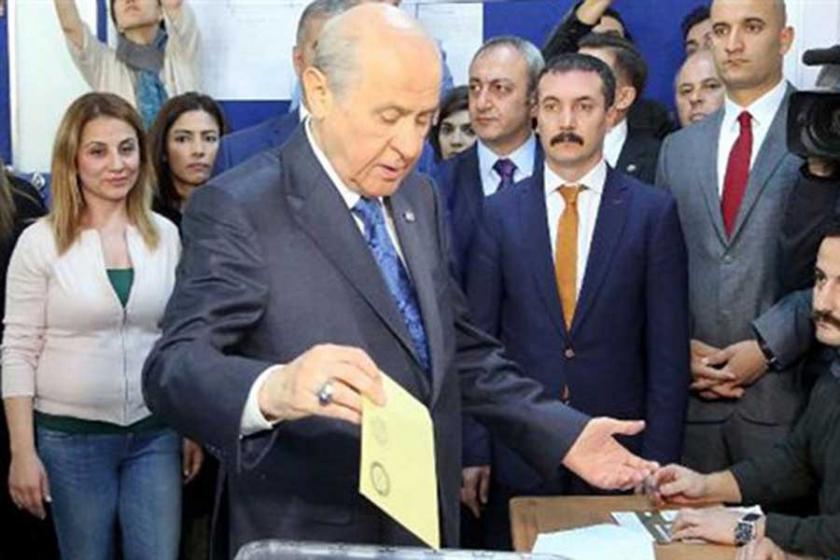 Bahçeli'nin sandığından 'Hayır' çıktı