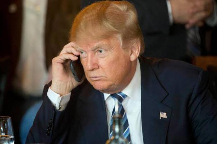 Donald Trump'tan Erdoğan' a telefon