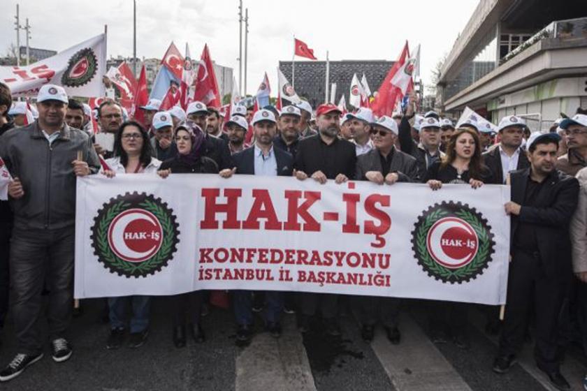 Sendikalar 1 Mayıs’ta Taksim Meydanı’na çelenk bıraktı