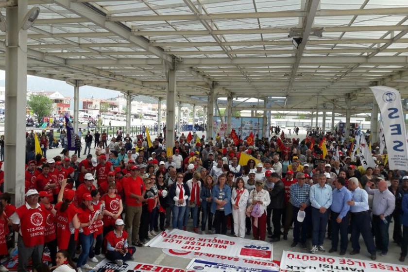 Muğla'da 1 Mayıs coşkusu