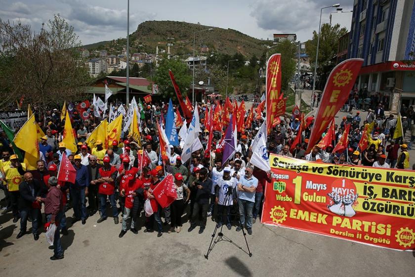 Dersim'de 1 Mayıs ortak ve kitlesel kutlandı